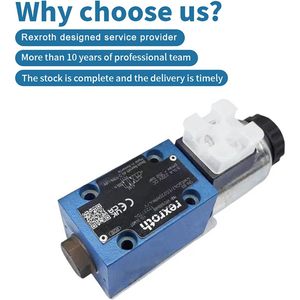 Rexroth Hydraulic Directional Valve 4WE6D62 EG220N9K4 <b>V</b> 350 <b>Bar</b> Four Way Control Solenoid Valve - Product Image 3