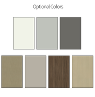Ensemble de cadres de porte et architraves en bois préfinis pour portes intérieures – Vente en gros pour projets d'appartements – Fournisseur fabricant