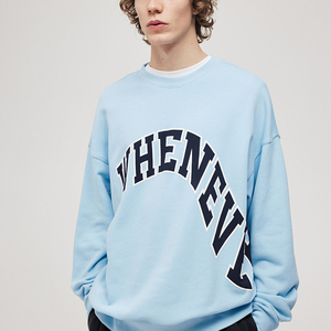 Nouvel arrivage de sweatshirts décontractés personnalisés pour hommes de marque privée sweatshirt à manches longues de style uni pour hommes - Product Image 3