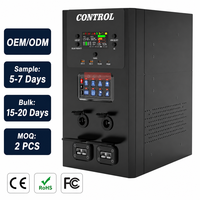 Boîtier de contrôle solaire hors réseau 12V 24V, chargeur solaire MPPT 40A, interrupteur 8 voies et charge rapide PD 100W pour 4x4, camping-car, caravane