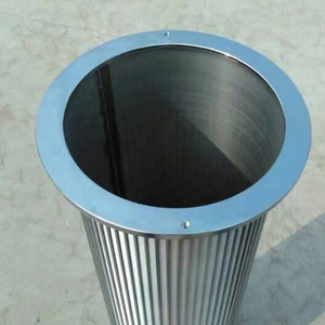 SUS304 Duplex 2205 0.1 0.2 0.4 0.5mm khe kích thước 1m chiều dài màn hình quay trống nêm dây vết thương giỏ Fito - Product Image 4