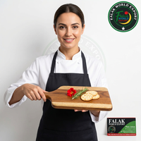Nouvelle arrivée Planche à découper en bois naturel Taille personnalisée Accessoires de cuisine pour la maison Durable et durable, compatible lave-vaisselle 1,5 cm d'épaisseur