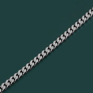 Bracelets cubains Miami, bijoux hip-hop, breloques, chaînes gourmettes polies miroir, acier inoxydable, sertissage CNC CZ, qualité supérieure - Product Image 4