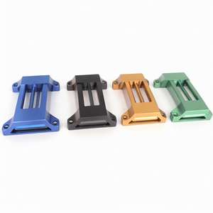 أجزاء ألومنيوم 6061 معالجة رقمي باستخدام الحاسوب مخصصة لأعمال المعادن معالجة بالألون - Product Image 2