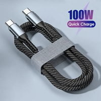 Câble de charge rapide USB-C 3A 100W Ultra Rapide WFYEAR PD240W 5A pour téléphones 15 16 17