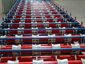 USA Hot Sale Tuff Rib Metal Roofing <b>Making</b> <b>Machine</b> With Pre-cutter Max Rib Ag Panel Roll Forming <b>Machine</b> - Product Image 4