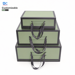 Custom Luxury <b>Gift</b> Packaging <b>Box</b> <b>Magnetic</b> Closure Foldable Rigid Paper <b>Box</b> for Souvenir Birthday Wedding Party Logo Wholesale - Product Image 1