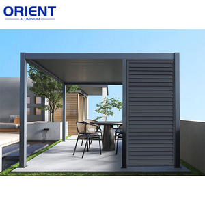 <span class=keywords><strong>Pergolas</strong></span> motorisées en aluminium populaires pour l'extérieur, 22x12 pieds, système de structure d'ombrage pour jardin, patio et terrasse, vente en gros - Product Image 2