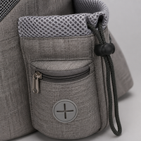 Sac à dos de transport pour animaux YAOYUE avec fenêtre en maille arquée, base autoportante, sac à dos rigide à double bandoulière pour petits chiens et chats S L