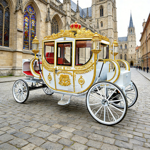 Chariot de chevaux sur mesure pour parc d'attractions, fabriqué en Angleterre, fournisseur Royal China, à vendre - Product Image 2