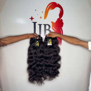 Cabello humano crudo del templo indio, cabello humano crudo virgen indio joven cutícula virgen crudo paquetes de cabello sin procesar vendedores - Product Image 1