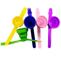 Bouteille d'eau portable en silicone pliable pour poignet, idéale pour la course à pied, le marathon et les sports – Gourde mains libres à porter au poignet