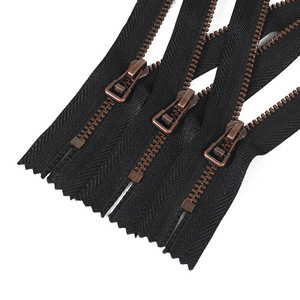 Chất Lượng Cao #3 Close-End Cremallera Tiêu Chuẩn Răng Kim Loại Dây Kéo Cho Quần Jean <span class=keywords><strong>3YG</strong></span> Kim Loại Dây Kéo - Product Image 2