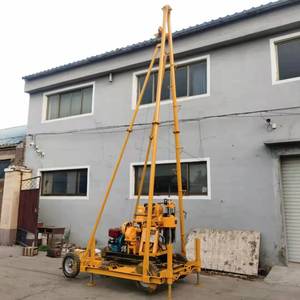 Xy bánh xe/bánh xích đất 150m 180m lấy mẫu thử nghiệm lỗ khoan SPT khoan quay giàn khoan máy để bán - Product Image 1