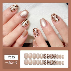 <span class=keywords><strong>Faux</strong></span> <span class=keywords><strong>ongles</strong></span> Qianya œil de chat à presser en ABS faits à la main, courts, de luxe, 3D avec colle pour femmes, vente en gros, 24 ou 30 pièces - Product Image 5