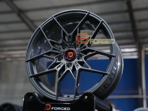 Tùy chỉnh <span class=keywords><strong>2025</strong></span> sang trọng xe bánh xe Trọng lượng nhẹ giả mạo 30/35/40mm sáng hợp kim nhôm 100mm PCD 20mm ET - Product Image 4