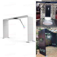 Photobooth 360 populaire avec vue aérienne ultra-large et vidéo créative à 360°, livré avec flight case pour événements