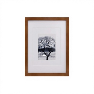 Custom Handmade 6inch Wooden Photo <b>Frame</b> Digital <b>Printing</b> for Wedding Photo Display Wall Hanging Creative Classical MDF <b>Frame</b> - Product Image 2