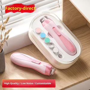 Nuovo Tagliaunghie <span class=keywords><strong>Elettrico</strong></span> per Neonati, Anti-Pizzicamento, in Acciaio Inox, Lussuoso, Portatile, Professionale - Product Image 4