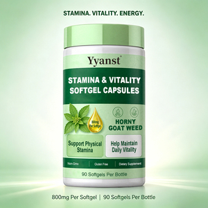 Capsules Molles Stamina & Vitality 800mg 90pcs Supplément Alimentaire Herbal à base de Horny Goat Weed Aide à Maintenir la Vitalité Quotidienne OEM/ODM - Product Image 2