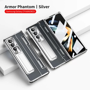 Charge sans fil galvanisée à haute transparence avec fente pour stylo pour <span class=keywords><strong>SAMSUNG</strong></span> <span class=keywords><strong>ZFOLD</strong></span> 7 6 5 4 <span class=keywords><strong>3</strong></span> Film de coque de charnière entièrement enveloppé - Product Image 4