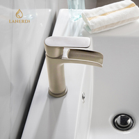 Robinet de lavabo de salle de bain en cascade en nickel brossé Maroc CUPC UPC AB1953