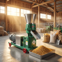 Machine automatique de fabrication d'aliments pour volailles pour les petites exploitations agricoles avec certification CE, 20 ans de fabrication