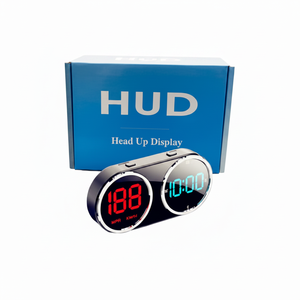 Compteur de vitesse numérique HUD, affichage tête haute, boussole en temps réel, horloge, accessoire électronique automobile pour voitures - Product Image 2