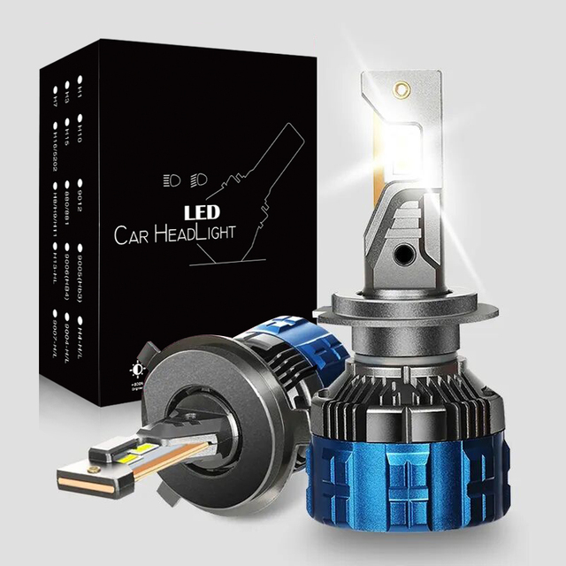 High Bright Faro Led Para  H11 H4 H7 LED 100W 20000LM Led Auto Lamp Kit Bulbs H4 Led Lights F8 Car Headlight Bulb H7 LED