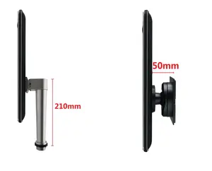 El soporte de reconocimiento único para la máquina biométrica de reconocimiento de venas de Palma elimina el intercambio facial AI - Product Image 4