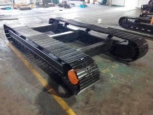 Châssis de chenille de train d'atterrissage chenillé en acier de 15 tonnes pour le génie mécanique et le broyeur de plate-forme de forage - Product Image 6