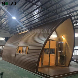 Maison dôme pour voyage Maison Villa Resort <span class=keywords><strong>Camping</strong></span> Hôtel Bâtiment-Confort et commodité Design avec cadre en acier - Product Image 3