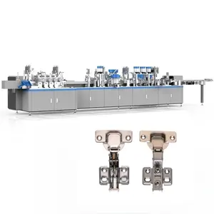 Full Automatic Hydraulic High Precision Cabinet Hinge Machine Door Hinge Assembly Line