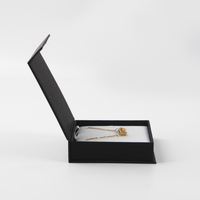 Boîte d'emballage rigide en papier pour bijoux de luxe, sur mesure, de haute qualité, pour colliers, montres, accessoires, bijoux, clous, émeraudes et chapelets