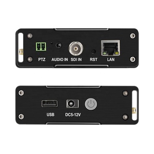 Bộ Mã Hóa Hộp Thẻ Quay Video <span class=keywords><strong>NDI</strong></span> HX <span class=keywords><strong>SRT</strong></span> IP Rtmps Phát Trực Tiếp H.265 264 IPTV Obs Vmix Wirecast PELCO PTZ 3G SDI - Product Image 2