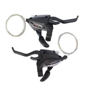 Bicycle Derailleur 3 X 7 Speed Shift Lever & Brake Lever Conjoined DIP 21 Speed MTB Mountain Bike Shifter EF500