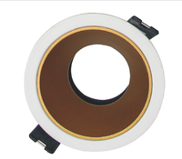 Kit de boîtier pour Spot lumineux LED encastrable et réglable, pour luminaire, nouveau Design en usine, chromé, MR16, 10 pièces