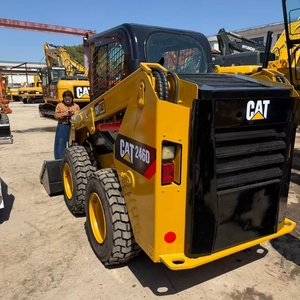 Minicargadora Usada Caterpillar (Cat) 246D, Modelo 2022, Potencia de 60KW, Carga Nominal de 2.4 Toneladas, Bomba Hidráulica CAT Certificada en Buen Estado - Product Image 6