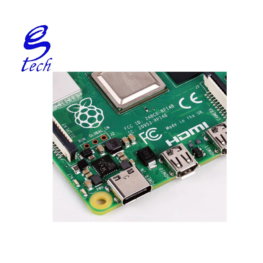 Raspberry pi computador 4 modelo b, 1gb/2gb/4gb/8gb ram multi-mídia capacidade poderoso processador mais rápido rede