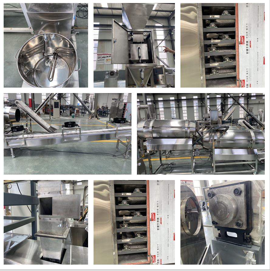 Thiết Bị Sản Xuất Thức Ăn Cho Thú Cưng Tự Động Hoàn Toàn Máy Làm Thức Ăn Cho Chó Máy Làm Thức Ăn Cho Mèo