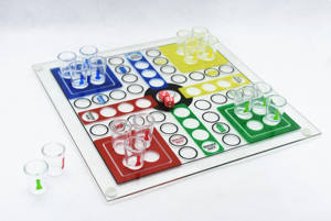 Jeu d'échecs en verre, jeu de <span class=keywords><strong>ludo</strong></span> à boire et jeux d'échecs à boire - Product Image 3