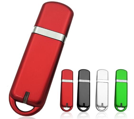 Factory Wholesale Custom USB Flash Drives 1GB to 128GB Capacity Plastic Pen Card Drive Compatible USB 2.0 3.0 New Year Gifts