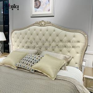 Двуспальная кровать MEDICI в современном французском стиле, 1,5 м/1,8 м, роскошная, из дерева и кожи, с экологичным дизайном, прочная конструкция, гарантия 3 года - Product Image 3