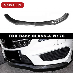 Lèvre de pare-chocs de voiture en Fiber de carbone, lèvre avant de Style AMG pour BENZ classe <span class=keywords><strong>A</strong></span> W176, vente directe d'usine - Product Image 3