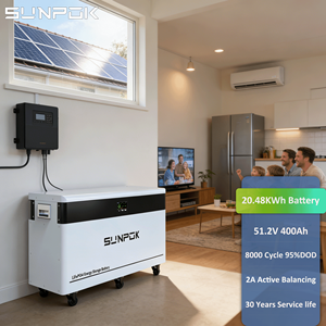 SUNPOK Lithium Solar 48v 400ah Powerwall 20kwh <b>Battery</b> for Home System SP-48400-YD Lithium <b>Battery</b> 48v SP-48400-YD - Product Image 2