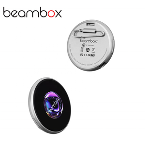 Badge GPS de suivi des employés Beambox <span class=keywords><strong>Niki</strong></span> E-Badge compatible Apple Find My avec épingle et cordon - Product Image 1