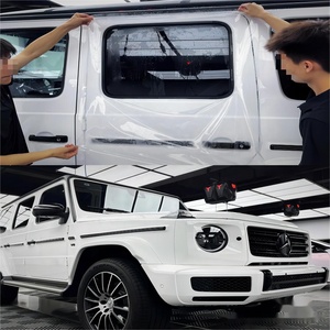 8 años de garantía Clear TPU PPF Film Self Healing <span class=keywords><strong>Car</strong></span> Paint Protection Anti-Scratch Roll Sticker para uso corporal - Product Image 2