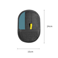 Gants anti-poils électrostatiques réversibles portables et simples en polyester, lavables, pour animaux de compagnie