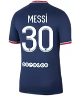 21-22 Seanon Messi Thailand Sepak Bola Jerseys Custom Kaos Sepak Bola Pembuat Sepak Bola Jersey Thailand Kualitas Kaus Fotbol Kemeja