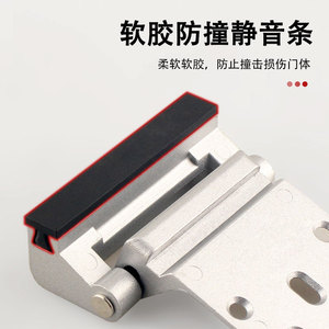 Furniture <b>Lock</b> Aluminum Alloy Internal Buckle Keyless Minimalist Design Easy Installation For Security Doors <b>Cabinet</b> Deadbolt - Product Image 3